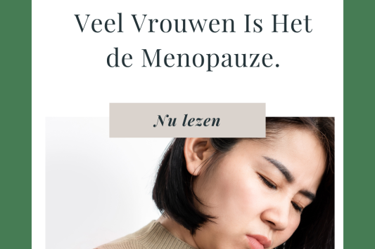 Blogpost over frozen shoulder en menopauze